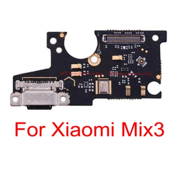 10 KS Náboj Desky Flex Kabel Pro Xiaomi Mi Mix 3 Mix3 USB Nabíjecí Nabíječka Port Konektor Desky Dock Flex Kabel Oprava Součástí