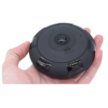 1080P Wi-fi Mini Panoramatický Fotoaparát 360 Stupňů Fisheye Kamery, Ukládání Videa 64 GB Dálkové IR-CUT Audio-v