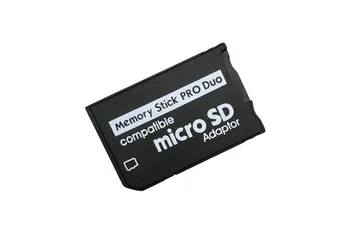 10pcs/lot Memory Stick Pro Duo Card Reader Nový Micro SD TF MS Kartu Adaptér