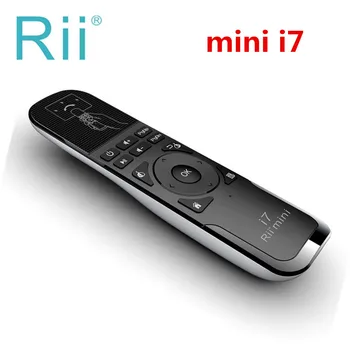 10Pcs Původní Rii mini i7 2.4 G Bezdrátová klávesnice Herní Snímání Pohybu vestavěný v 6-Axis Dálkové Ovládání pro Android TVBox