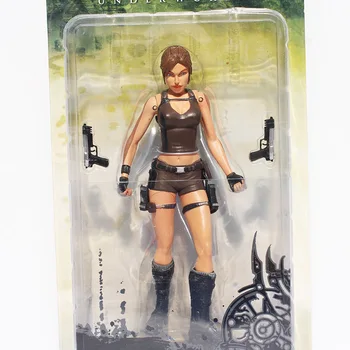 18CM/7 palcový NECA Tomb Raider Underworld Lara Croft PVC Akční Obrázek Nové v Krabici