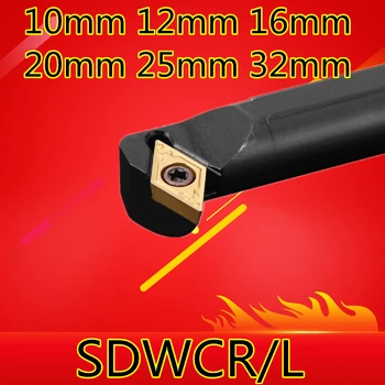1KS S10K-SDWCR07 S12M-SDWCR07 S16Q-SDWCR11 S16Q-SDWCR07 S20R-SDWCR11 S25S-SDWCR11 S32T-SDWCR11 10 mm-32 mm CNC Soustružení nástroj
