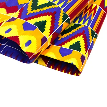 2020 Afrika Ankara Kente batikování tkaniny skutečné vosk pagne bavlny nejlepší kvality Africké naškrobené tkáních šicí šaty pro DIY řemesla