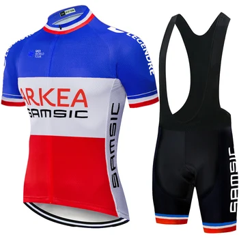 2020 arkea samsic Cyklistický Dres Letní Horské Prodyšné Oblečení Pro Kolo ropa de Sportovní Oblek bicicleta Maillot Ropa