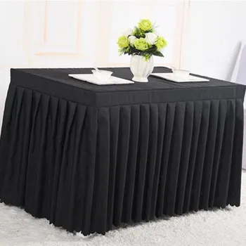 2020 Pevný Stůl Sukně pro Dekoraci Rodinné Večeře Strana Tabulky Lišt Domácí Textilní Vhodné Pro Svatbu / Zasedací Místnost