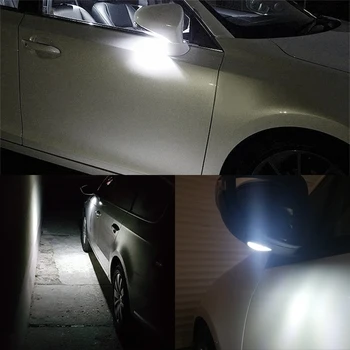 2x LED CANBUS Auto Boční Zrcátko Louže Světla Pro Volkswagen VW Passat B7 2011 2012 2013 2016 GOLF 6 Touran Zadní Lampy