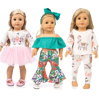 3 sady Doll oblečení-Fashioh šaty pro Mé Malé Dítě-18