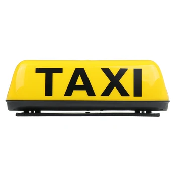 38cm 12V Car Truck Taxi Cab Znamení Střechy Kopule Světlo Lampy Shell Magnetické Základny bez Žárovky Vnější Dekor