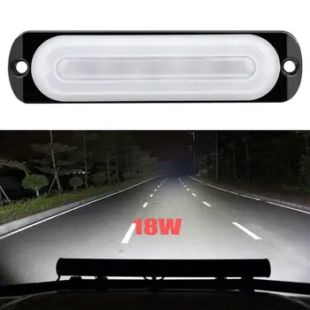 4WD Auto Jízdy Mlhové světlo 18W Bílá Anti-kolizní Světla pro Denní svícení 12V LED osvětlení Pracovní Světlo Bar Offroad Místě