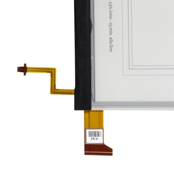 6 palcový ED060XCD E-Ink Lcd displej s podsvícením žádný dotek Na Sklo Ebook Reader eReader ED060XCD C1-50 ED060XCD U1-55 Obrazovce