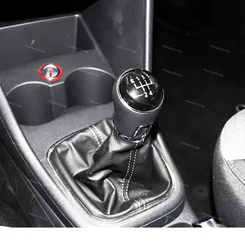 6CD711113B pro Gear Shift Knob Kryt Pro VW POLO 2011 2012 2013 2017 5 Speed Gear Shift Knob handle s PU Kůže