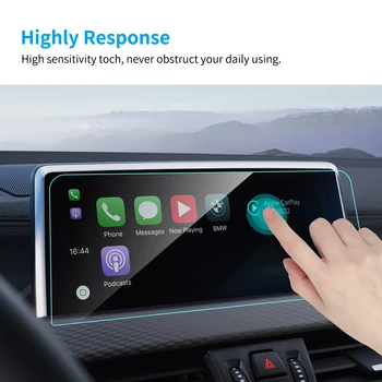 8.8 Palcový Auto GPS Navigace Screen Protector pro BMW F24 F39 X2 2016-19 HD Clear LCD Screen Tvrzeného Skla Film Auto Příslušenství