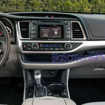Android6.0 Tesla styl 12,1 palcový Auto DVD Přehrávač GPS Navigace Pro Toyota Highlander-2018 rádio stereo multimediální