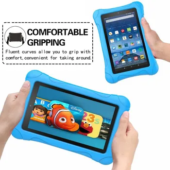 Anti-pokles EVA Tablet Pouzdro pro Amazon Fire 7 5 Gen/7th Gen 2017/9 Gen 2019 Anti-slip Děti Bezpečný Tablet 7 Inch