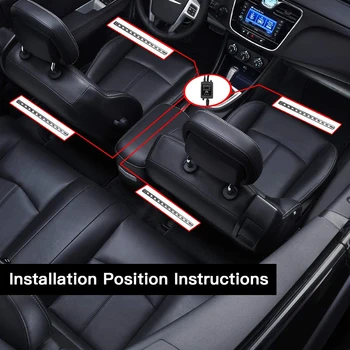 Auto Atmosféru Světla Vnitřní Nohy Dálkový Bluetooth APP Pro Nissan Almera Cube, GT-R a Juke Micra Murano Poznámka Qashqai X-Trail
