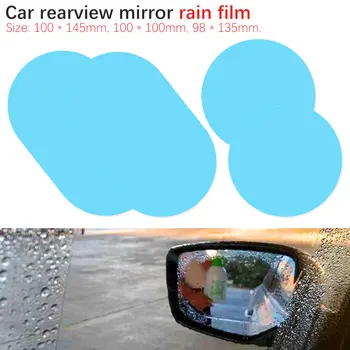 Auto Zpětné zrcátko boční okno HD záplavy film Nálepka Vodotěsné anti-fog vodotěsné film