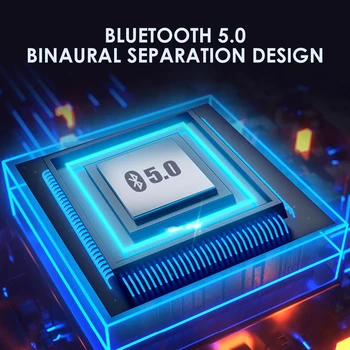Bluetooth 5.0 Kostní Vedení TWS Sluchátka Binaurální Sluchátka S 2200mAh Nabíjecí Pouzdro Telefonu, Nabíječky hi-fi Stereo TWS Sluchátka