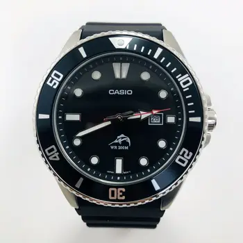 Casio Marlin pánské hodinky těžké MDV-106-1A guma řemínek Casio Marlin těžké MDV-106-1A různé gumové hodinky kapela