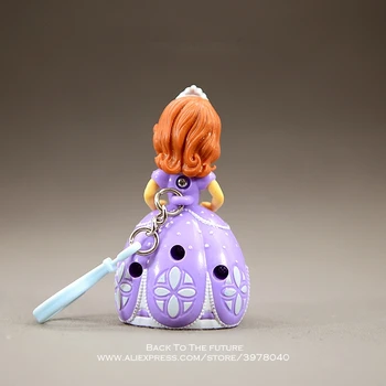 Disney Sofie První princezna 8cm mini panenka Akční Obrázek Držení těla Anime Dekorace Kolekce Figurka Hračka model pro děti