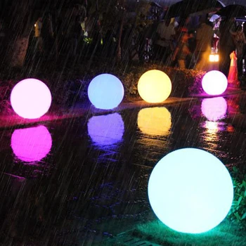 Dobíjecí LED Koule Lampy RGB Vodotěsné Krytý Venkovní Domácí Svatební Zahrada Trávníkem, Bazén Plovoucí KTV Bar Party Dekor