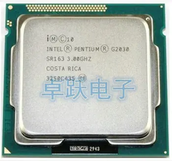 Doprava zdarma Intel Pentium G2030 3M Cache, 3.0 GHz L3=3M LGA 1155 TDP 55W desktop CPU procesor pracuje na