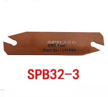 Doprava zdarma SPB 332 Vyměnitelnými Upichování Čepele 32 mm,SPB 32-3 Část Čepele Soustruh,Dělící nástroj pro SP300,Soustružení nástroj