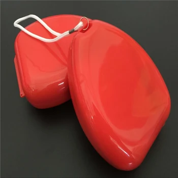 Dospělý Kojenecká CPR Maska Záchranné Dýchací Masku Přenosné Kapesní Resuscitační jednocestný Ventil obličejový Štít Nouzové První Pomoci Dodávky