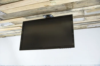 F1440 Hliníkové Skládací 17-37 palců TV Stropní Držák LED LCD TV Pověsit na Nerovnoměrný Sklon Střechy Kabinet na Zeď Držák na Stojan