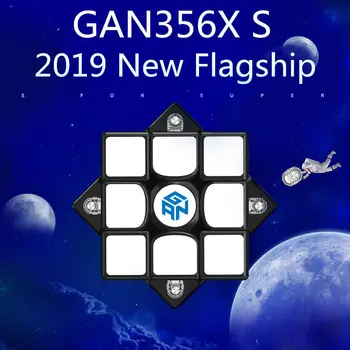 GAN356 X S Magnetickým Rychlost Kostka 3x3x3 Profesionální Magnety Magic Puzzle, Kostky GAN356X