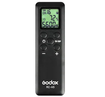 Godox Ultra Slim LEDP260C LED Video Světlo Panel + Dálkové ovládání 30W Bi-color 3300-5600 Stmívatelné Jas pro Kamery DV