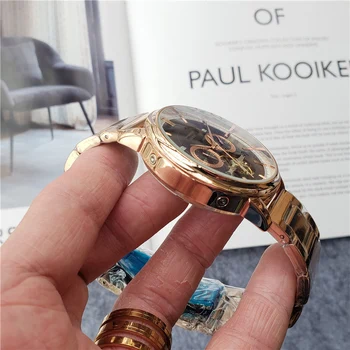 High-End Pánské Mechanické Náramkové hodinky Luxusní přizpůsobit značka Automatický Tourbillon Pánské Hodinky Designer velké hodiny relogio
