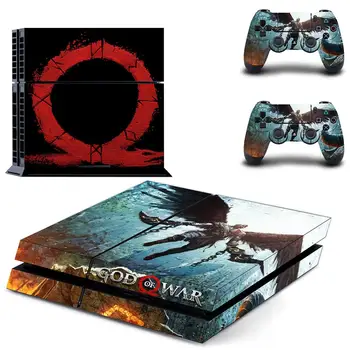 Hra God of War Full Cover PS4 Samolepky Play station 4 Kůže Obtisk Nálepka Pro PlayStation 4 PS4 Konzole A Regulátor Kůže Vinyl
