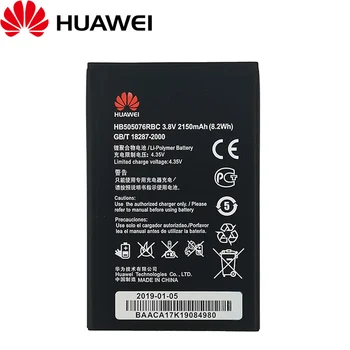 Huawei Originální 2150mA HB505076RBC Baterie Pro Huawei Y3 ii Y3II-U22 G606 G610 G610S G700 G710 G716 A199 C8815 Y610 Telefon
