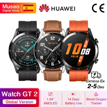 HUAWEI Watch GT 2 GT2 46MM Chytré Hodinky Kyslíku v Krvi Tracker SPO2 5.1 Bluetooth Smartwatch Srdeční Frekvence Tracker Music Control