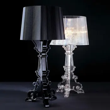 Itálie Buržoazního Akrylové Stolní Lampy Moderní Jednoduchý Ghost Stín Stolní Lampa Domácí Obývací Pokoj Ložnice Studie Led Stojan Svítidla