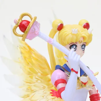 Karikatura Sailor Moon obrázek Tsukino Usagi PVC Akční Obrázek Dort Dekorace Kolekce Model Hračky, Panenky Pro Vánoční