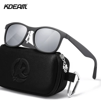 KDEAM Nové Sportovní Brýle Nadrozměrné Muži Polarizované sluneční Brýle, Ultra Lehké TR90 Brýle Pro Jízdu Lezení, Rybaření