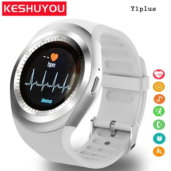 KESHUYOU Sport chytré hodinky TS1 monitor Srdeční Frekvence, Passometer chytré hodinky relogio muži, Podpora SIM Karta TF pro android telefon