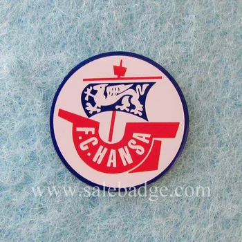 Kovové Kolo Fotbalové Kolíky Tisk Logo Klubu Odznaky 18MM*2KS Velkoobchod