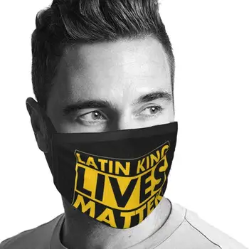 Latinský Král Žije Ohledu Na Vlastní Design Obličejová Maska Pro Dospělé, Tak Pro Děti Proti Prachu Latinské Král Králů Amor De Rey Latino Latina Hispánský