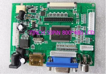 LCD Displej TTL LVDS Desce Řadiče HDMI VGA 2AV 50PIN 800*480 pro AT090TN10 AT070TN90 92 94 Podporu Automaticky VSTY2662-V1