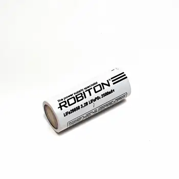 Lithiová baterie 26650 robiton LiFePO4 vysoce aktuální, žádná ochrana