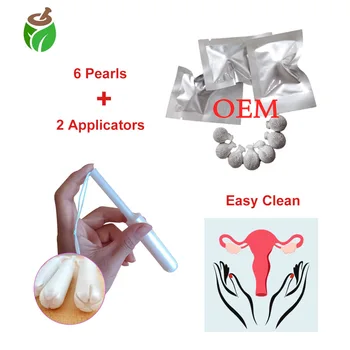 Lékařské Pochvy Tampony Yoni Pearl Aplikátory Žena Vaginální Detox Tampon Krásný Život Ženskou Hygienu Zdravotní Péče Pusher