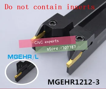 MGEHR1212-3 Toolholder 12*12*100MM CNC soustružení nástroj držitele, Vnější Zapichování nástroje na soustružení, Soustruh, řezací nástroje