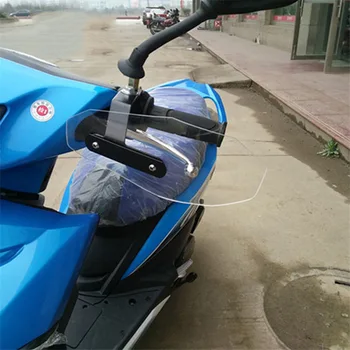 Motocykl Ruku Huard Wind Shield Chránič Řídítek Ochranu Fit pro Honda Harley Touring Vrtulník