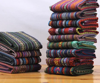 Mylb Nabi horké ,polyester/bavlna látky ,etnické ozdobné tkaniny pro pohovku kryt,polštář,ubrusy, záclony,prodej za metr, šířka