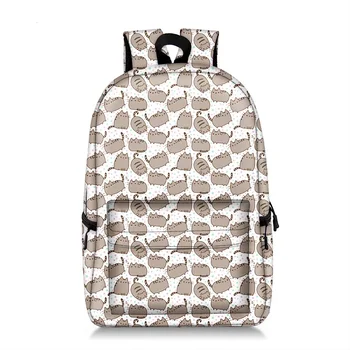 Módní Koukat tašky Roztomilý Kočka Tisk Batoh pro Dospívající Dívky, Školní Studenti Laptop Mochila Escolar Cestovní Taška Batoh