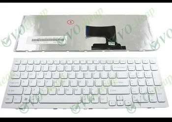 Nová americká Notebook Laptop Klávesnice pro Sony Vaio VPC-EH VPCEH PCG-71911L -71912L -71913L -71914L -71811L -71811M Bílá