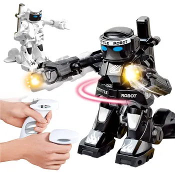 Nové Chlapci Inteligentní Robot 2.4 G Somatosensory Dálkového Ovládání Boxu Robota Double Konkurenční Boj Proti Inteligentní Robot Model Hračka