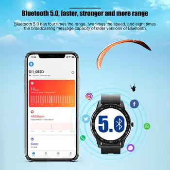 Nové KOSPET MAGIC 2S Inteligentní Hodinky Muži 3ATM Vodotěsný Bluetooth 5.0 Fitness Tracker Hodiny Ženy Pro Xiaomi Android IOS